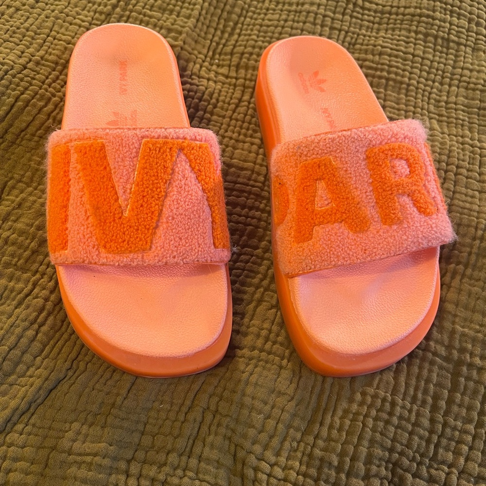 Adidas x Ivy Park slides